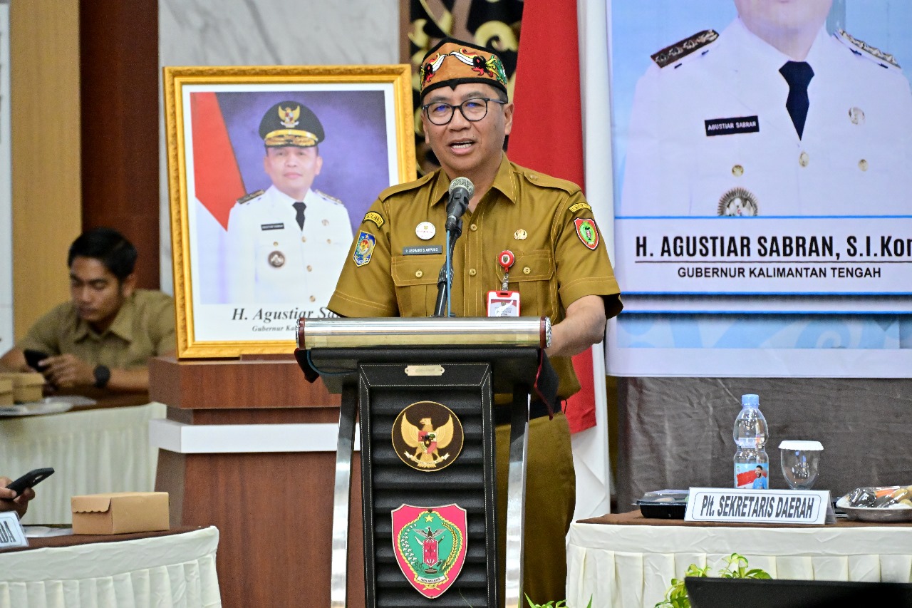 Rakordalev Triwulan III Jadi Momentum Evaluasi Pembangunan, Plt Sekda Kalteng Tekankan Konsistensi RKPD